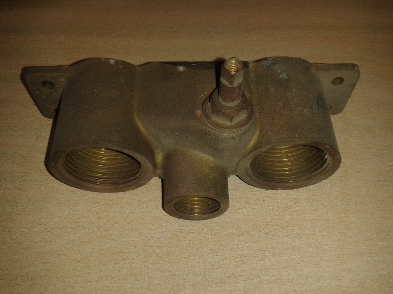 Manifold de latón con mezclador para válvula autotrol 255