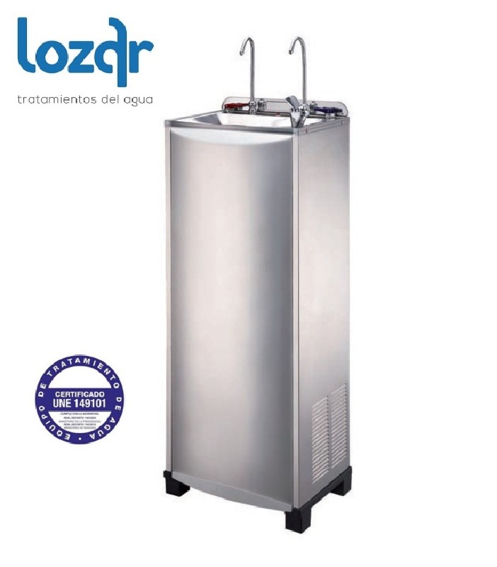 Fuentes refrigeradoras de agua fría y natural serie INOX.