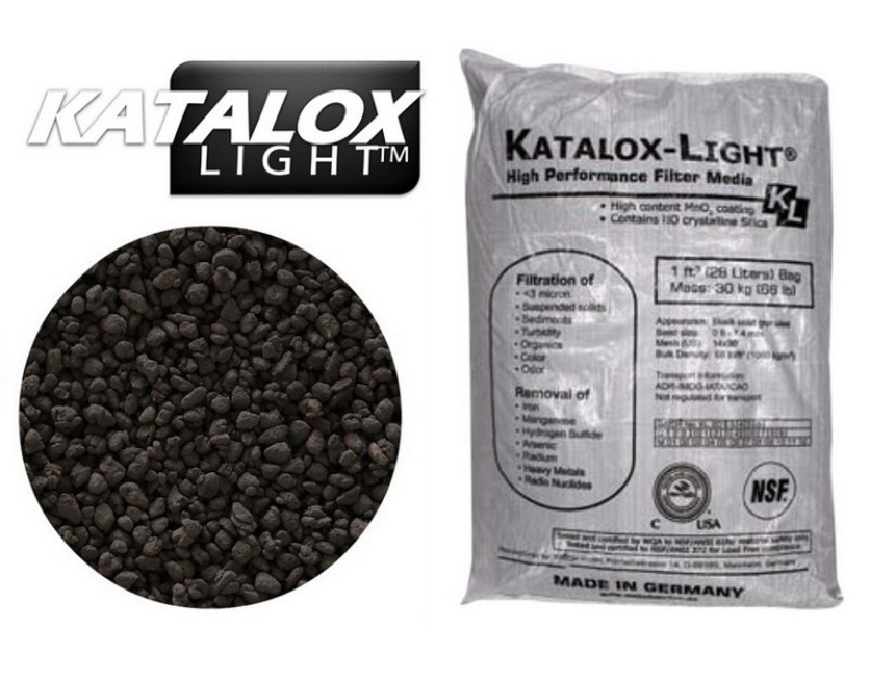 Katalox Light saco de 30 Kg. Para la remoción de hierro y manganeso.