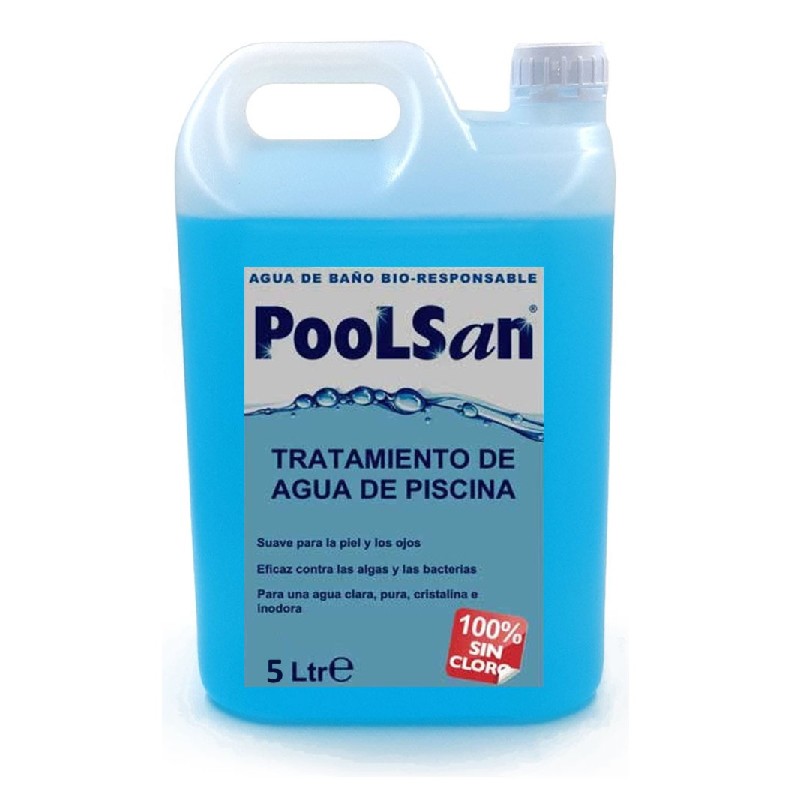 PooLSan 5 L. Tratamiento de agua para piscina sin cloro.