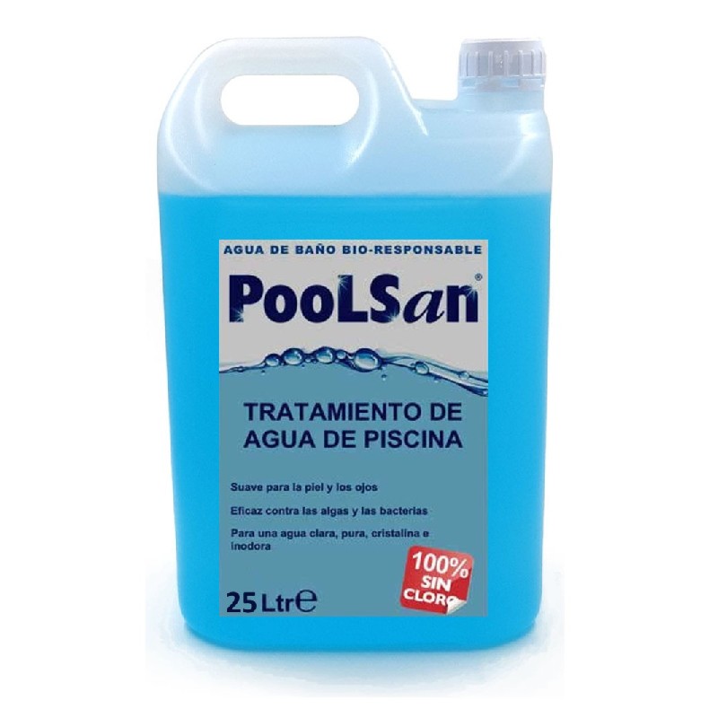 PooLSan 25 L. Tratamiento de agua para piscina sin cloro.